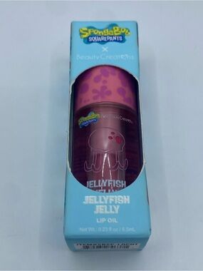 Spongebob X Beauty Creations JELLYFISH‎ JELLY Lip Oil Lipgloss SEALED New!